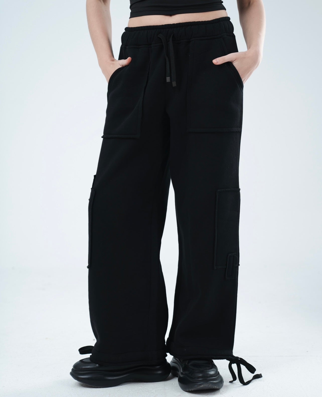 Black sweatpants