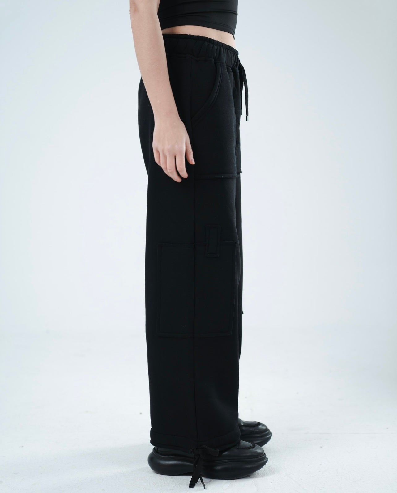 Black sweatpants