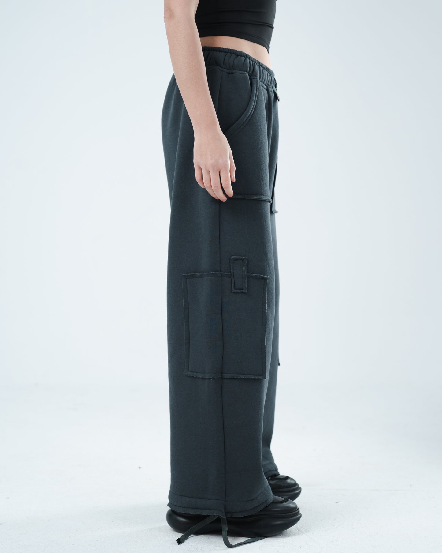 Grey sweatpants