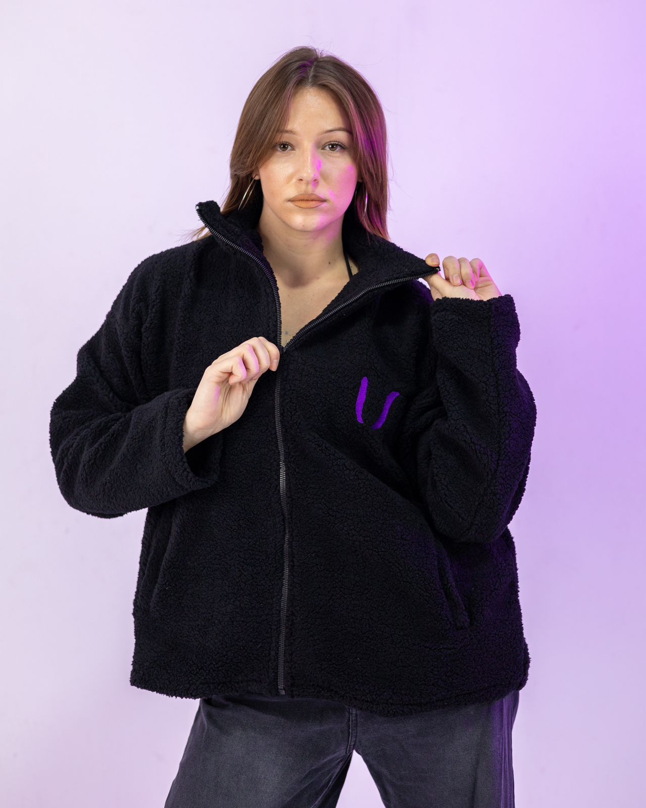BlackXViolet Fleece Jacket